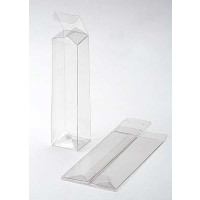 Klarsichtschachteln 5,7x5,7x22,9cm mit Automatikboden (25 Stück) [PLB136]