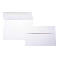 Umschläge helles Weiß 22,2x14,6cm Lynx Undurchsichtig (50 Stück) [E5402]