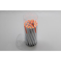 Klarsichtschachteln Rund 8x50cm geklebter Boden und loser Deckel (25 Stück) [KJ-8X50V]