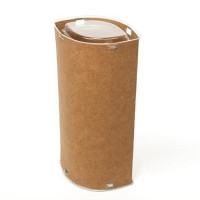 Pappschachteln Oval 7,8x5,2x15,4cm (25 Stück) [KTE26]