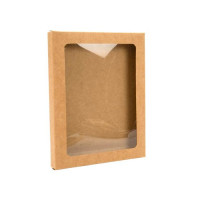 Pappschachteln mit Fenster 9,5x1,3x13,2cm (25 Stück) [WKRG339]