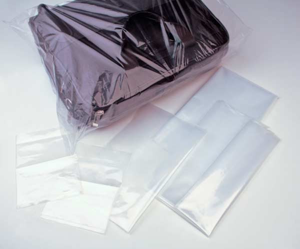 LDPE-Plain Opened Bags 40 micron 7.6 x 25.4cm (100 Pieces) [PE2310]
